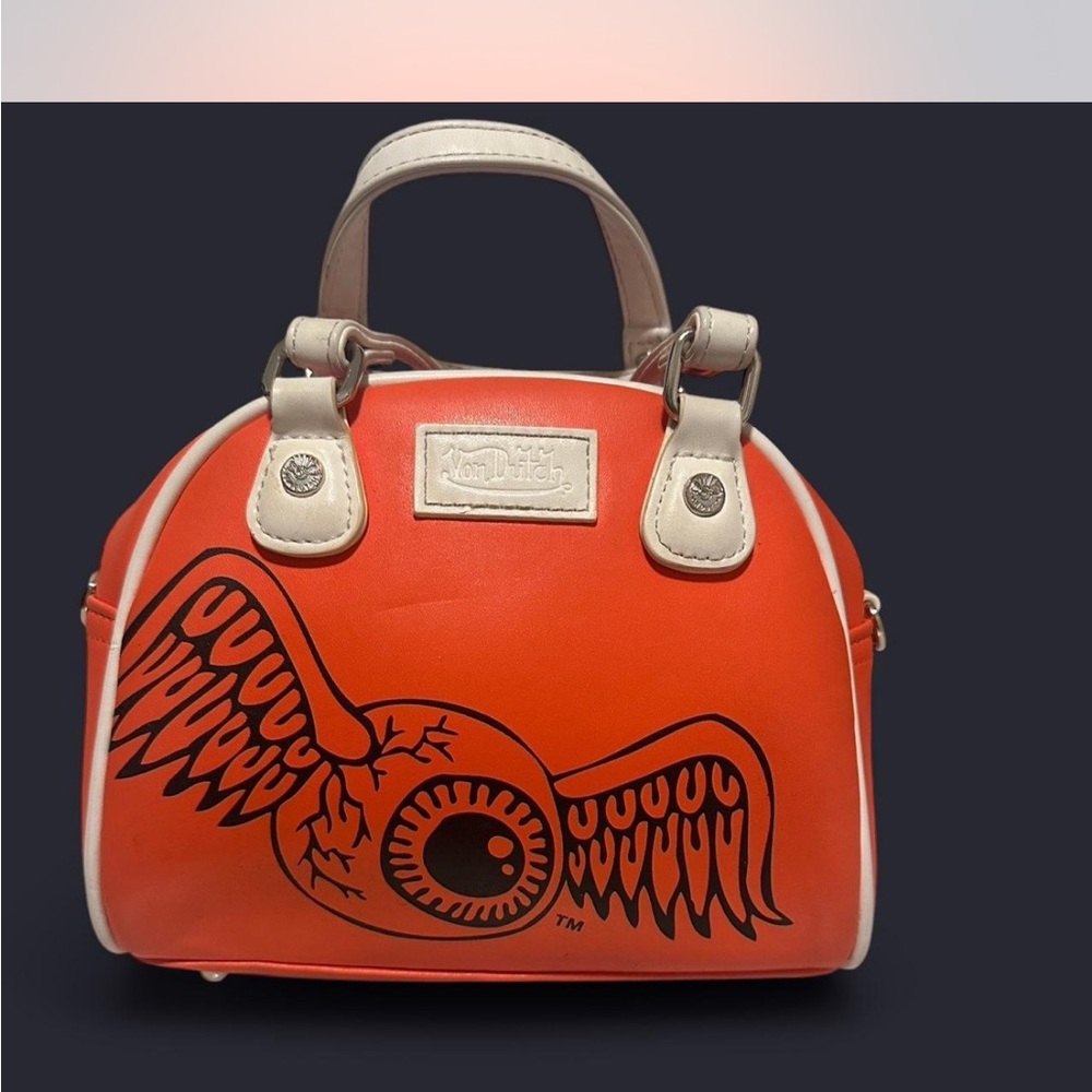 Von Dutch Orange Handbag